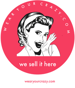 Wear your crazy logo