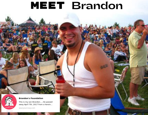 This is my son Brandon....