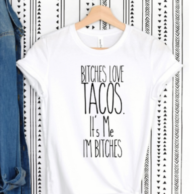 You think you love tacos??? You've never seen the crazy people I know that REALLY LOVE TACOS!!!!! Like super-crazy taco lovers!! LOL It says....  