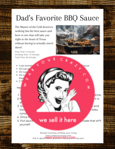 Homemade TEXAS Style BBQ sauce Recipe | FREE DIGITAL DOWNLOAD