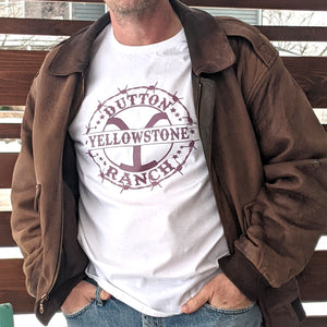 Yellowstone t-shirt, Dutton Ranch shirt,Western shirt, Graphic tee | Unisex | White, Black