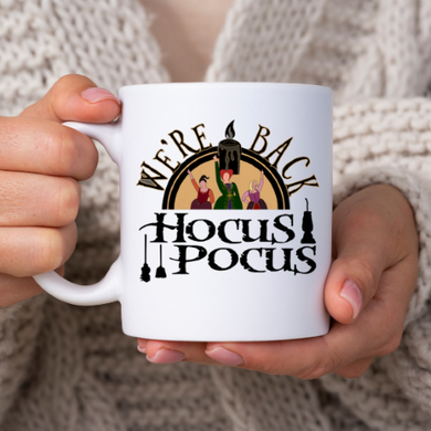 Halloween HOCUS POCS Sanderson Sisters coffee/tea mug