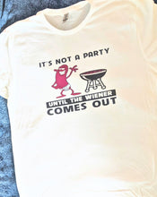 Load image into Gallery viewer, Who&#39;s the &#39;life of the PARTY&#39; at all of your PARTIES?? You?? The same guy or girl?? Well no matter who it is, this is THE SHIRT FOR THEM!!!!! Whether it&#39;s a guy or girl, make sure they wear this shirt, give &#39;em a dam drink, and get the PARTY STARTED!!!!   100% pre-shrunk ring spun cotton TTS - UNISEX Wash inside-out 